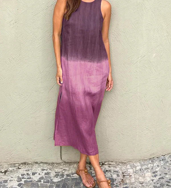 AMALIA | Μακρύ φόρεμα με φυσική κομψότητα και άνεση για κάθε περίσταση