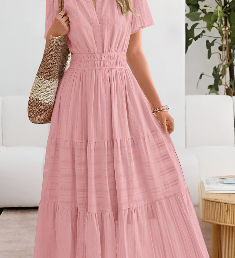 ROSALIA | Μακρύ Boho Καλοκαιρινό Φόρεμα