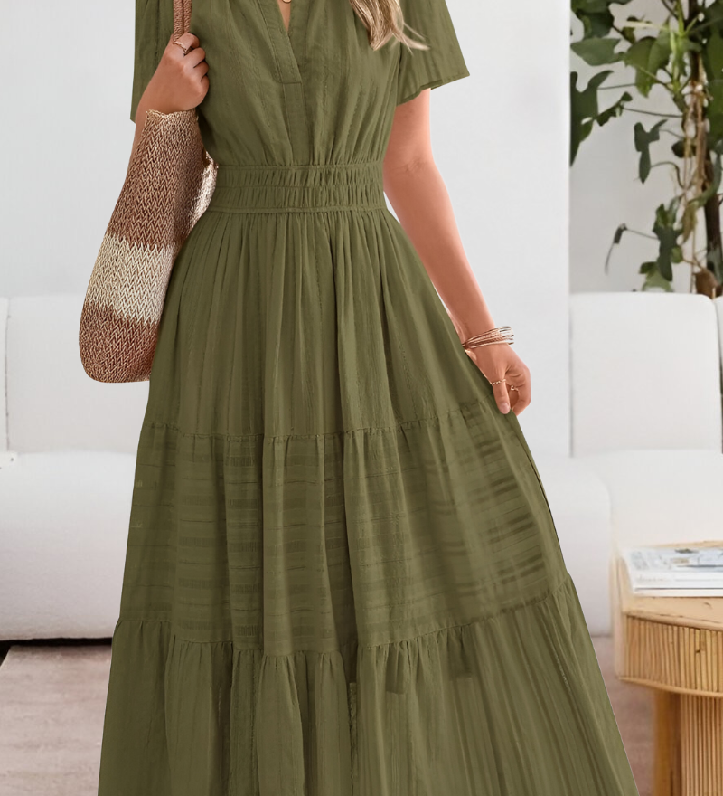ROSALIA | Μακρύ Boho Καλοκαιρινό Φόρεμα