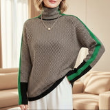 Eleanor | Υψηλός Λαιμός Herringbone Luxe