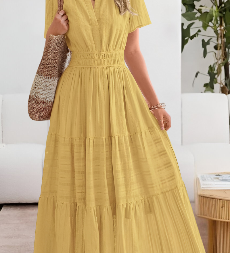 ROSALIA | Μακρύ Boho Καλοκαιρινό Φόρεμα