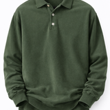 Heitor – Αστική Ρετρό Μακρυμάνικη Μπλούζα με Quarter-Zip