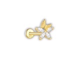 Elisa – Χρυσά γεωμετρικά σκουλαρίκια.