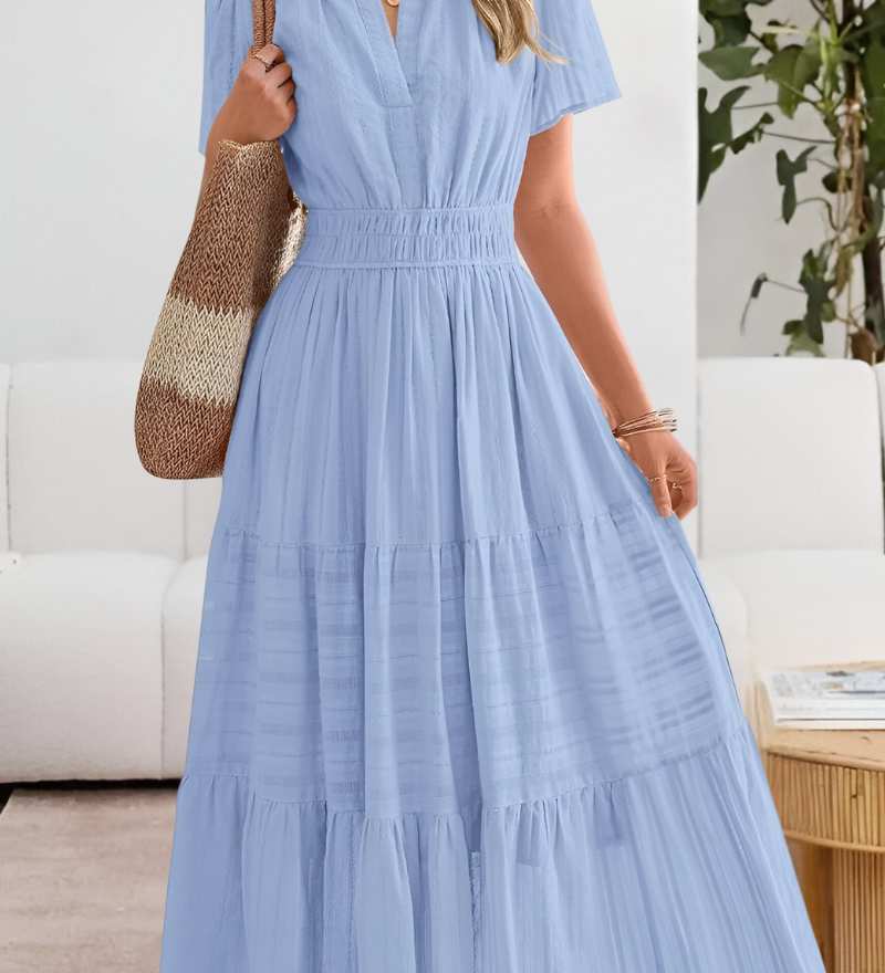 ROSALIA | Μακρύ Boho Καλοκαιρινό Φόρεμα