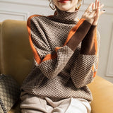 Eleanor | Υψηλός Λαιμός Herringbone Luxe