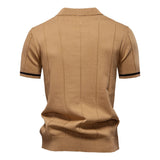 Δημήτριος – Πολυτελές Βαμβακερό Polo με Quarter-Zip