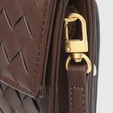Clutch Τσάντα Melanie με Χρυσό Κόμπο