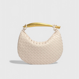 Gerda Bolso Woven Τσάντα με Χρυσή Λαβή