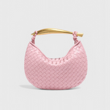Gerda Bolso Woven Τσάντα με Χρυσή Λαβή