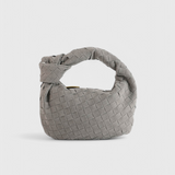 Mini Remi Woven Τσάντα με Κόμπο Λεπτομέρεια