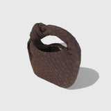 Mini Remi Woven Τσάντα με Κόμπο Λεπτομέρεια
