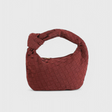 Mini Remi Woven Τσάντα με Κόμπο Λεπτομέρεια