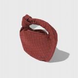 Mini Remi Woven Τσάντα με Κόμπο Λεπτομέρεια