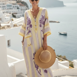 Aurelia™ Μάξι Φόρεμα με Λουλούδια