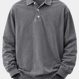 Heitor – Αστική Ρετρό Μακρυμάνικη Μπλούζα με Quarter-Zip