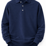 Heitor – Αστική Ρετρό Μακρυμάνικη Μπλούζα με Quarter-Zip