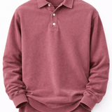 Heitor – Αστική Ρετρό Μακρυμάνικη Μπλούζα με Quarter-Zip