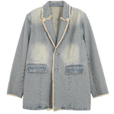 Rita™ | Oversized Blazer σε Used-Look
