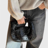 Mini Woven Sage Bolso Satchel Bag
