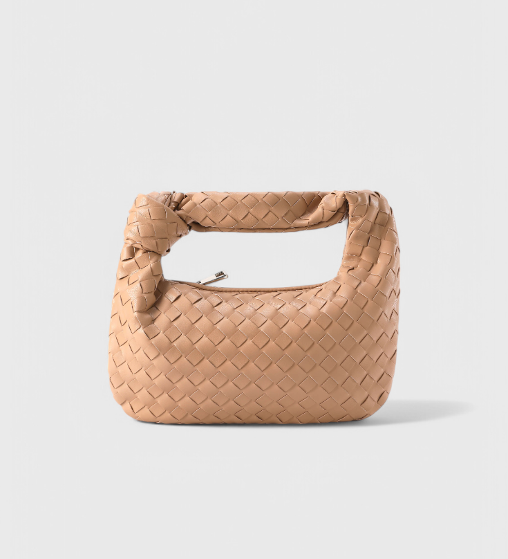Mini Woven Sage Bolso Satchel Bag