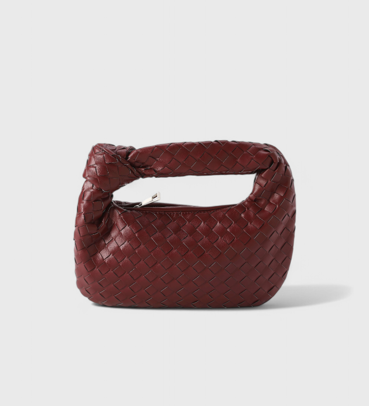 Mini Woven Sage Bolso Satchel Bag