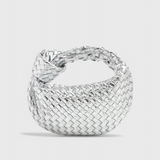 Mini Woven Sage Bolso Satchel Bag